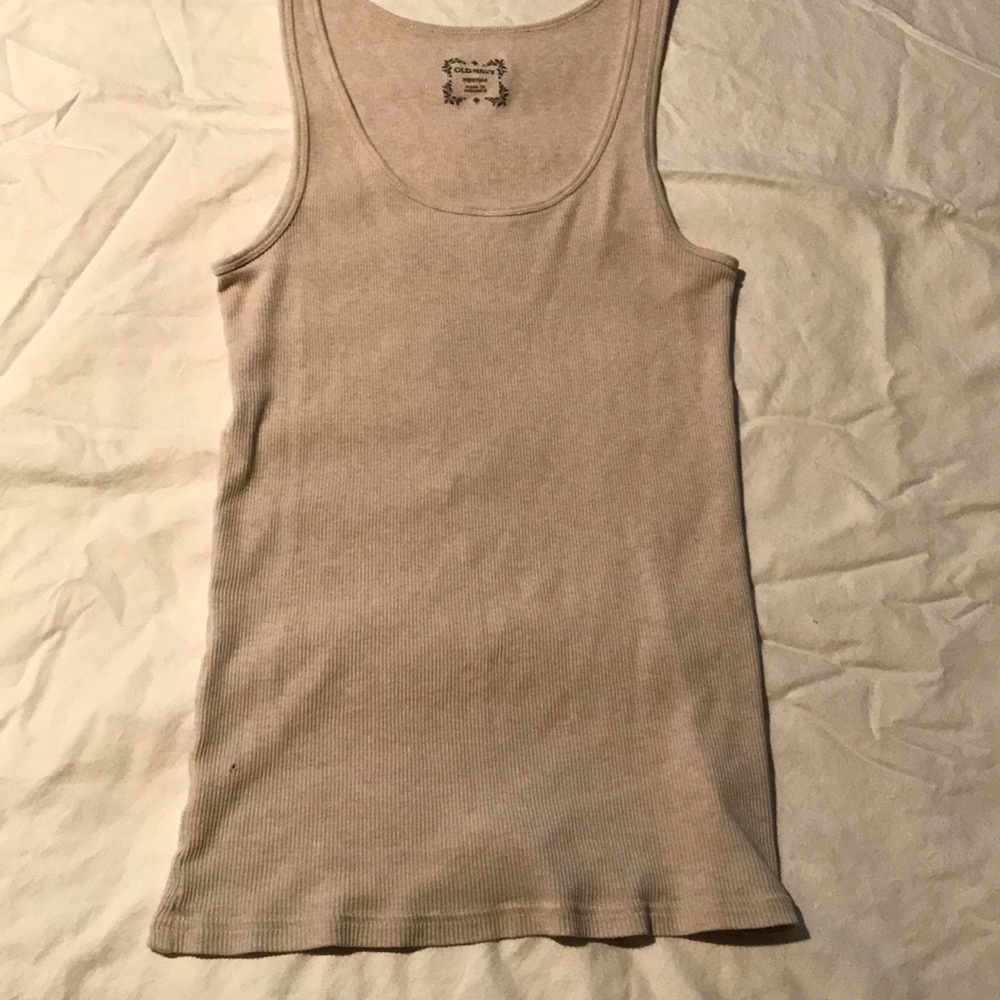 off white tank top
